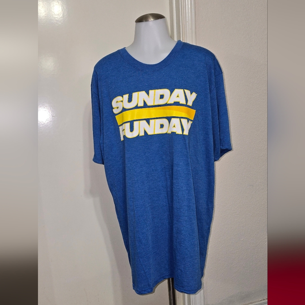 #8467 Blue Sunday Funday T-Shirt